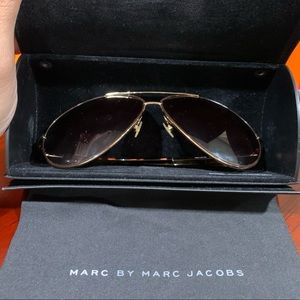 Marc by Marc Jacobs sunglasses w/case & wipe, used